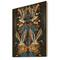 Designart - Chinoiserie With Birds and Peonies IX - Traditional Print on Natural Pine Wood